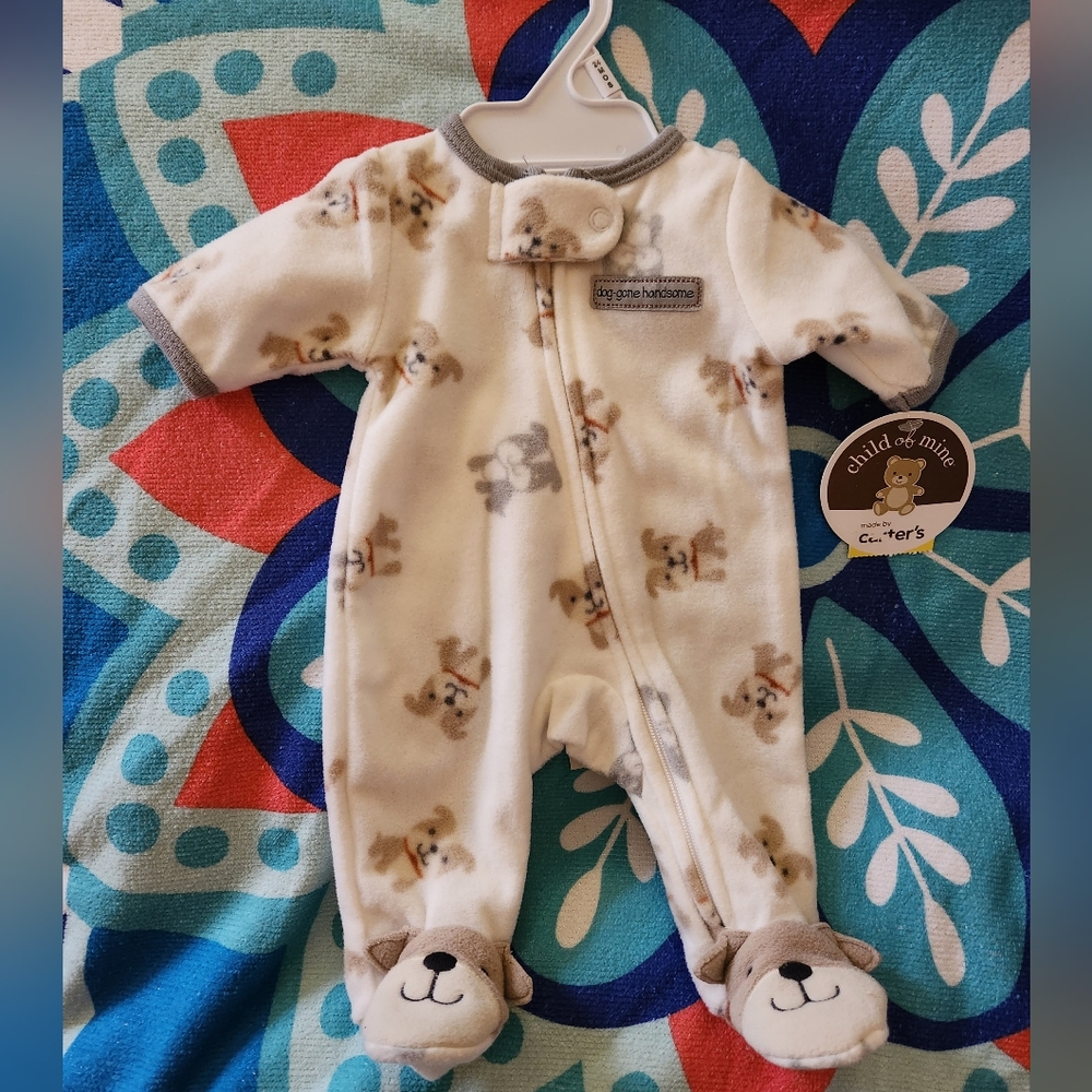 NWT footie pajamas Preemie size